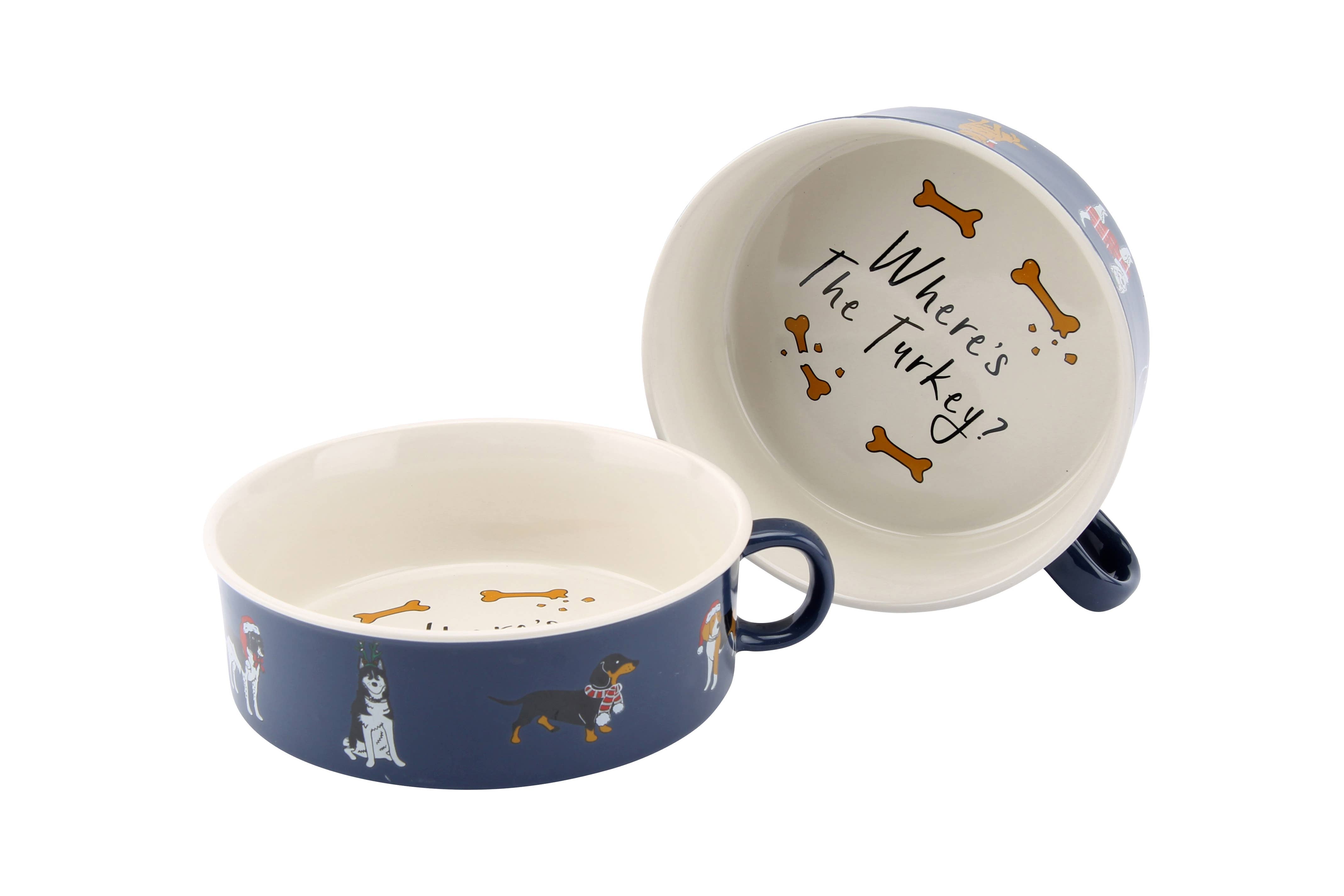 PFT Where's The Turkey Dog Bowl