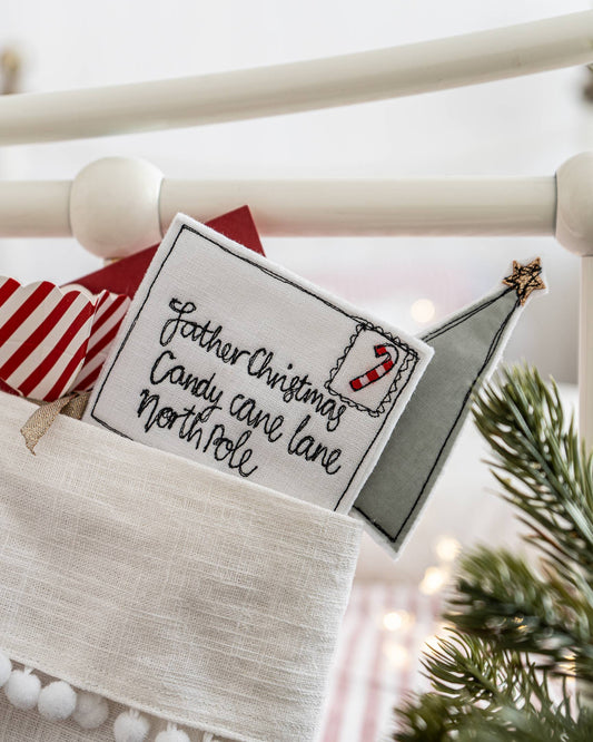 Christmas letter decoration