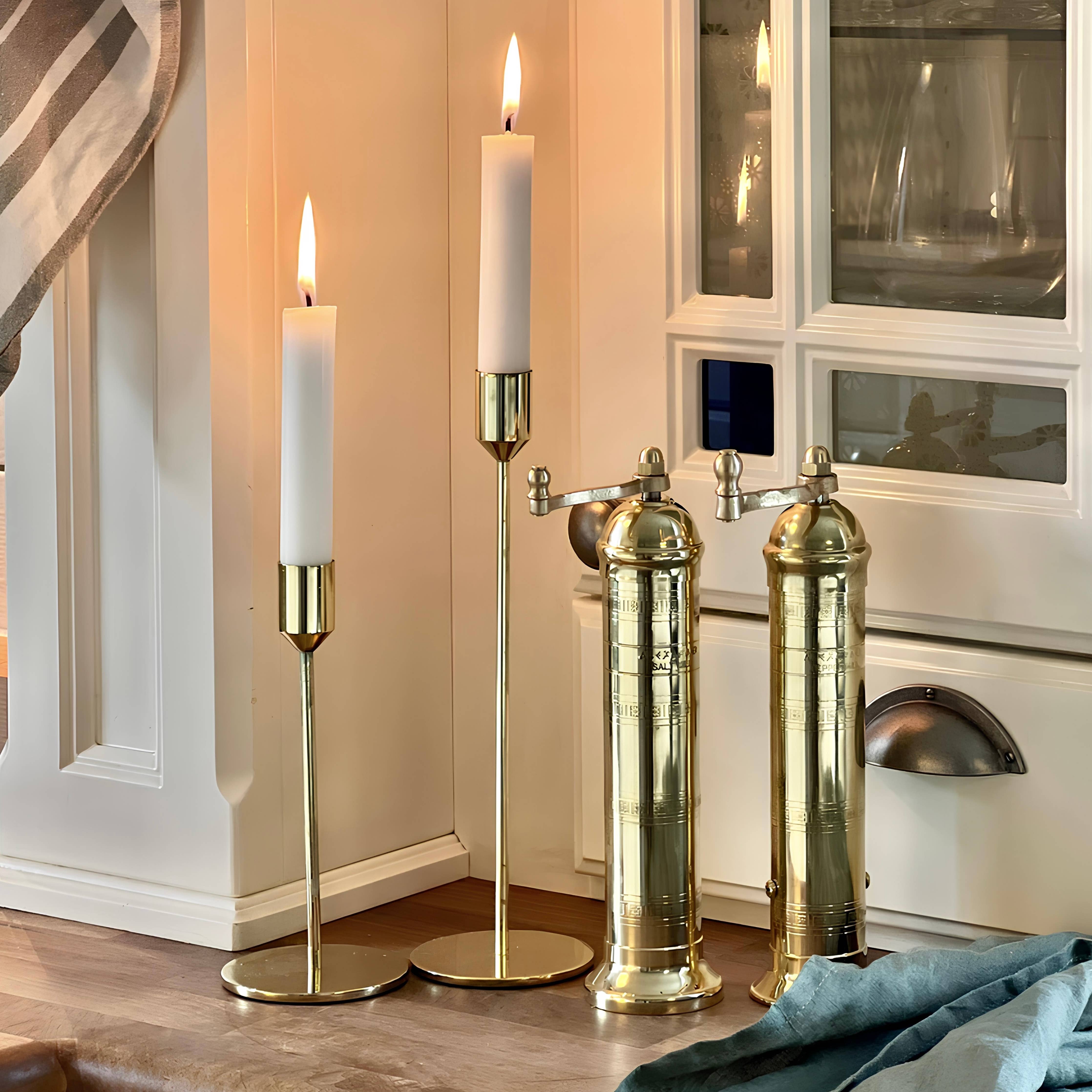 The original 'Brass Mill' - 8" pepper grinder