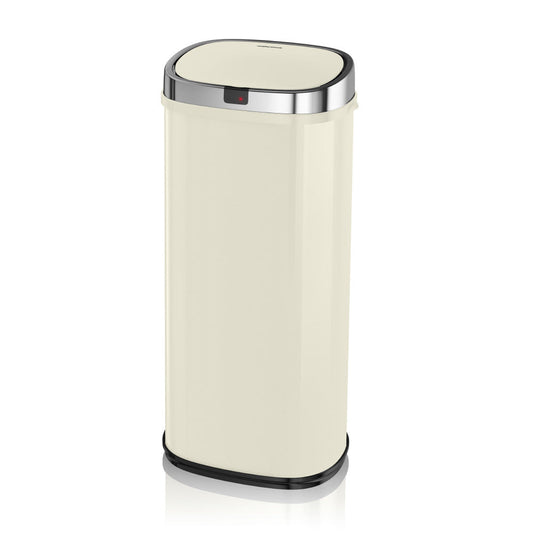 Morphy Richards Chroma Square Sensor Bin 50L - Cream