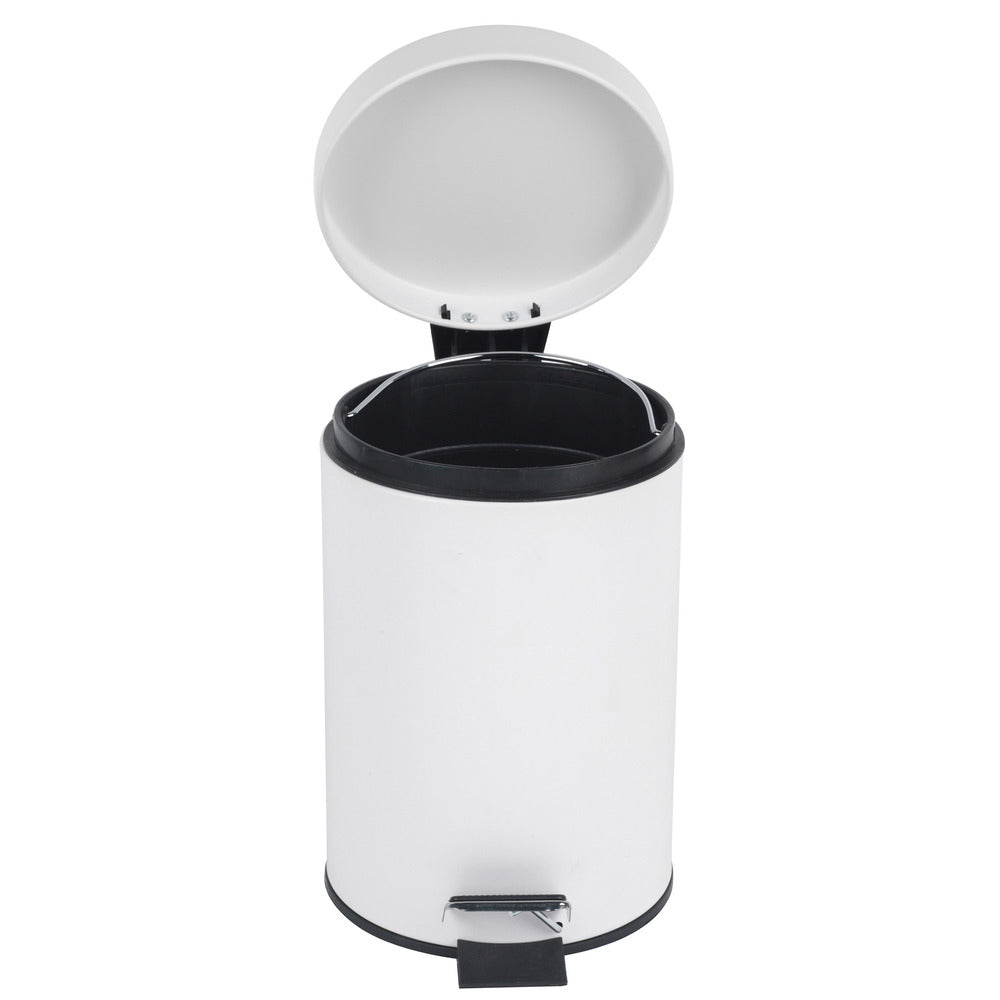 Beldray 3 Litre Soft Close Pedal Bin - White