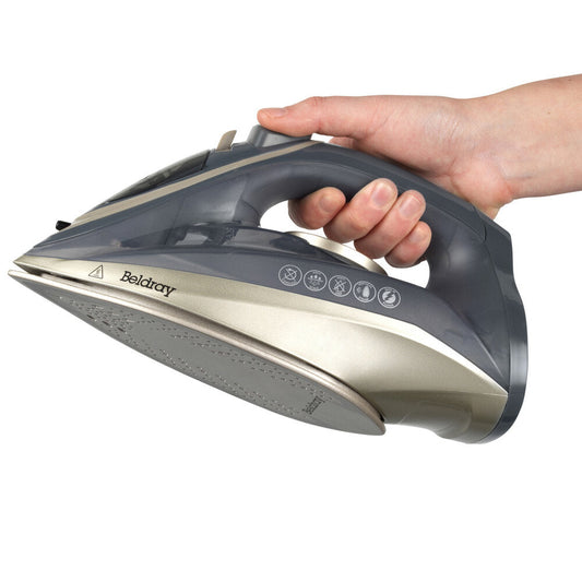 2 In 1 Cordless 2600W Steam Iron - Titanium Collection