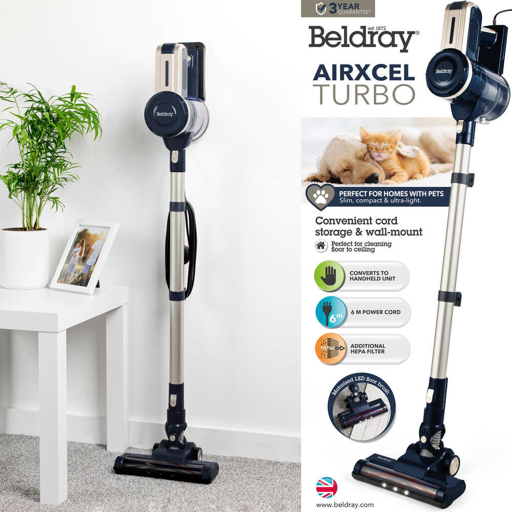 Beldray Air Xcel  Corded Turbo Vacuum Cleaner