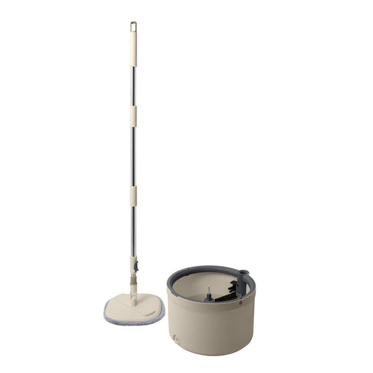 Tower Duo Compact Spin Mop - Latte