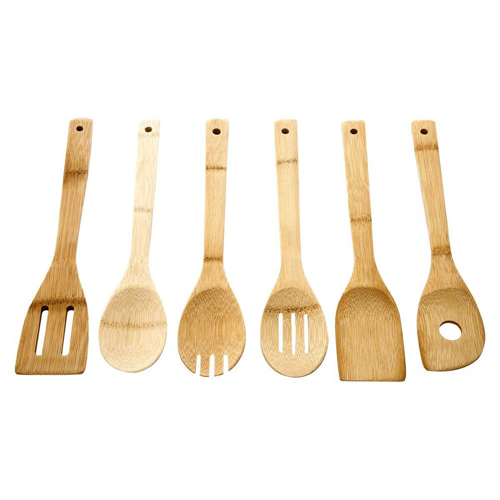 Bamboo Utensils - Set Of 6