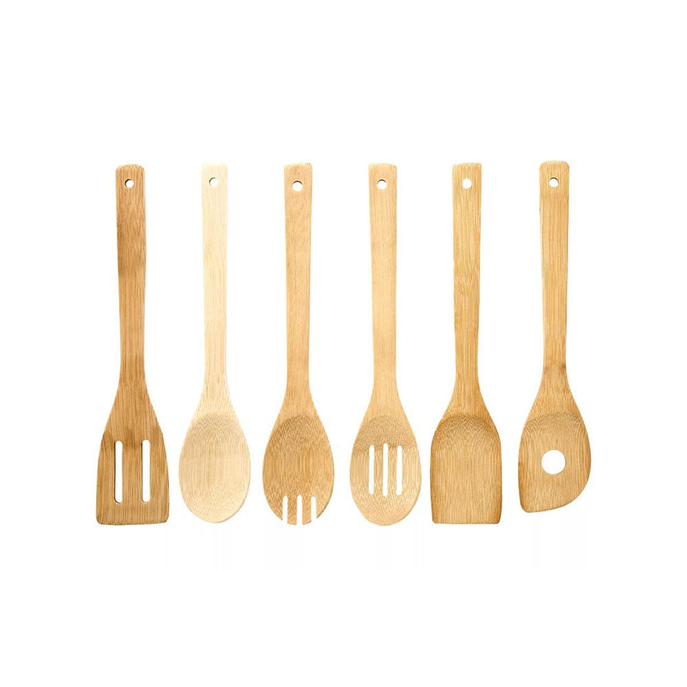 Bamboo Utensils - Set Of 6