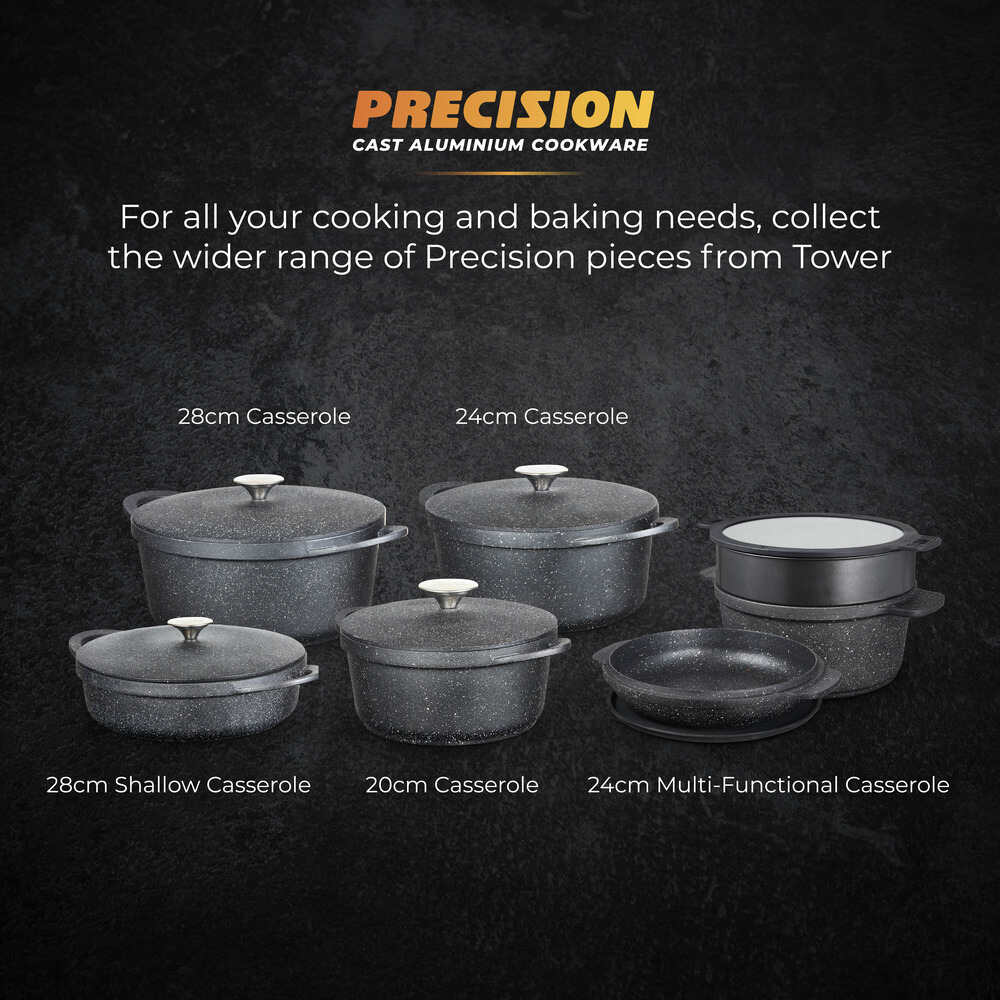 Tower Precision 24cm Multi Function Casserole Set