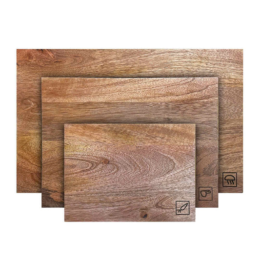 Tower Mango Wood Chopping Board - Set of 3