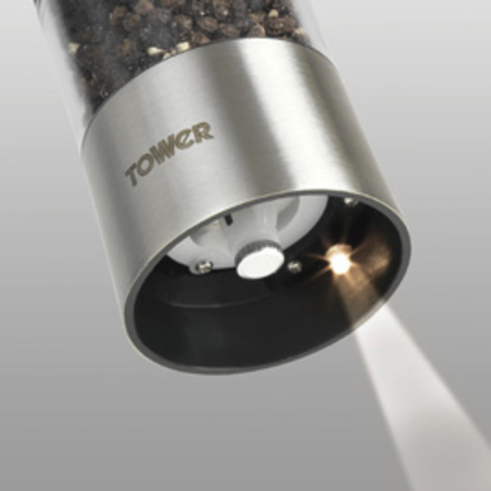 Tower Electric Salt And Peper Mill