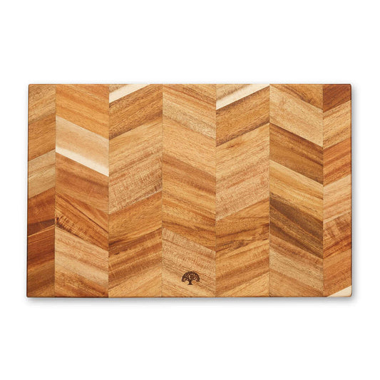 Barbary & Oak Acacia Chevron Chopping Board