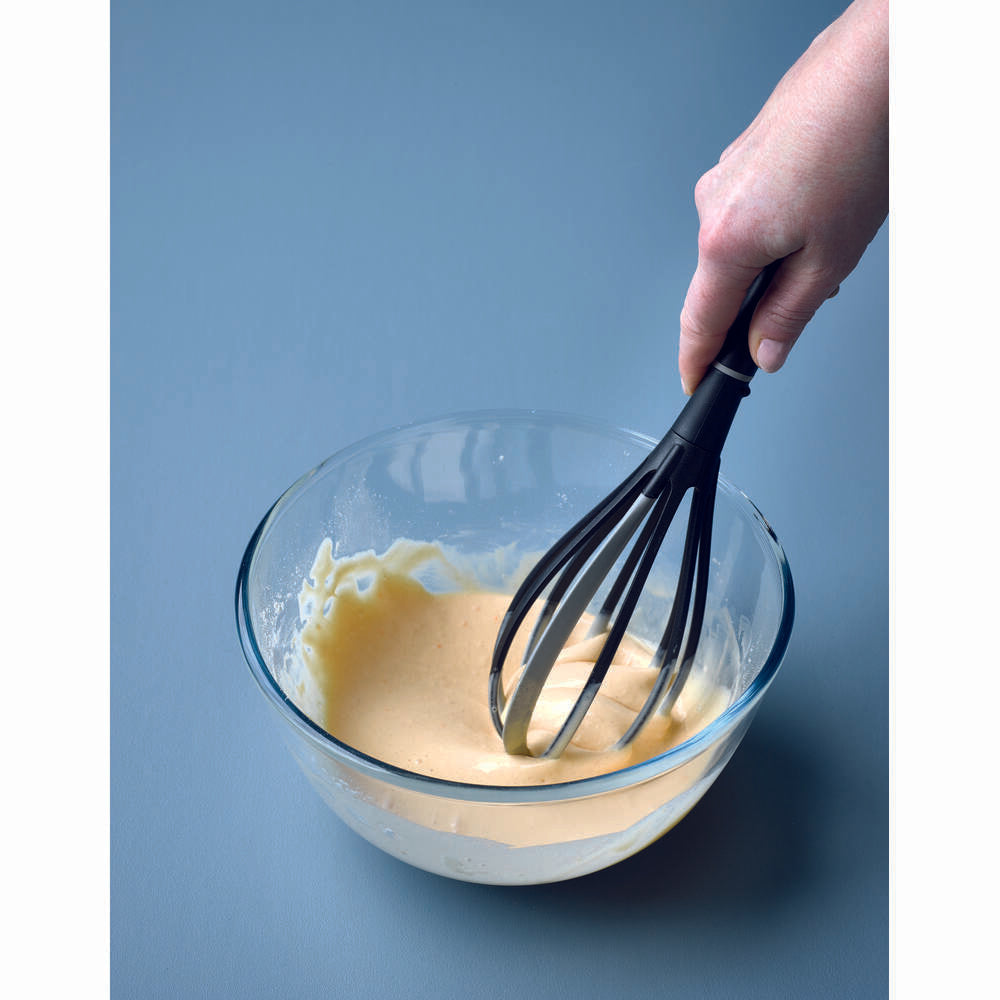 Prestige Whisk Scratch Preventing Featuring Grey silicone edges