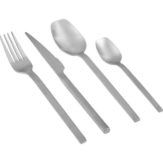 Cutlery Set Stainless Steel Matt Finish - 16 Piece