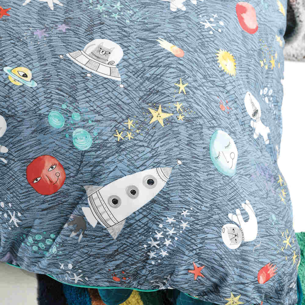 Space Ship Duvet Set - Single