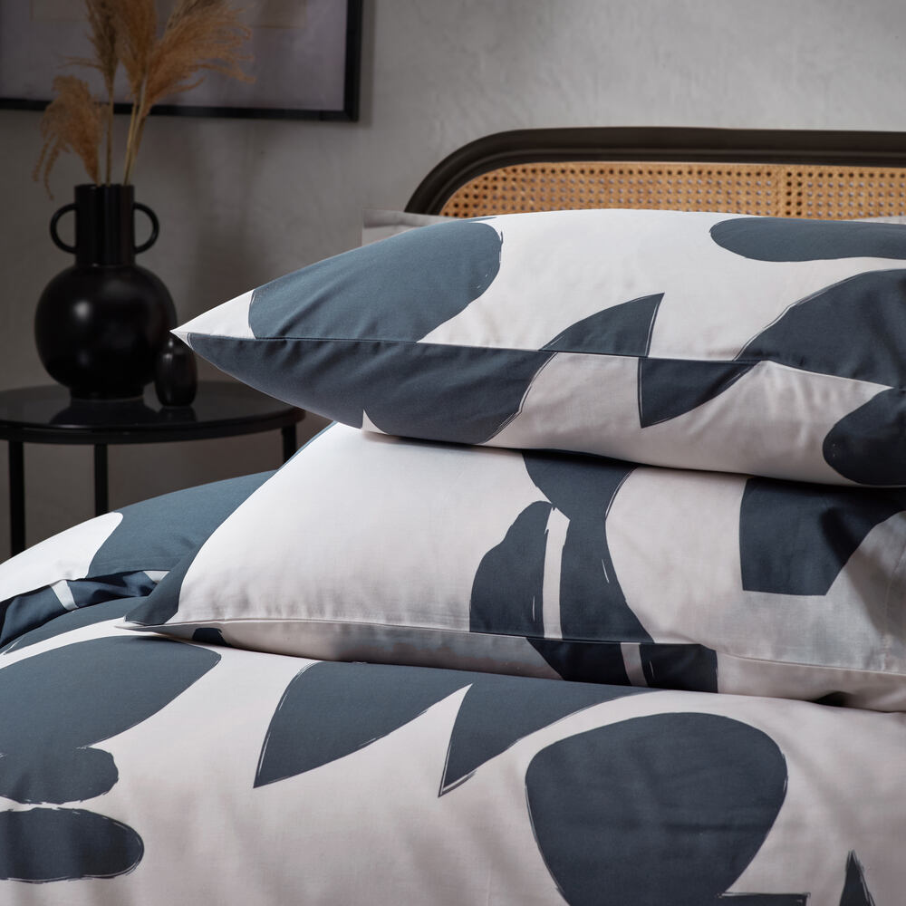 Meta Abstract Dusk Cotton Duvet Set