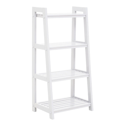 Chester White Wood 4 Tier Shelf