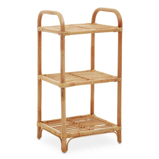 Harley Rattan Shelf Unit 80cm - 3 Tier