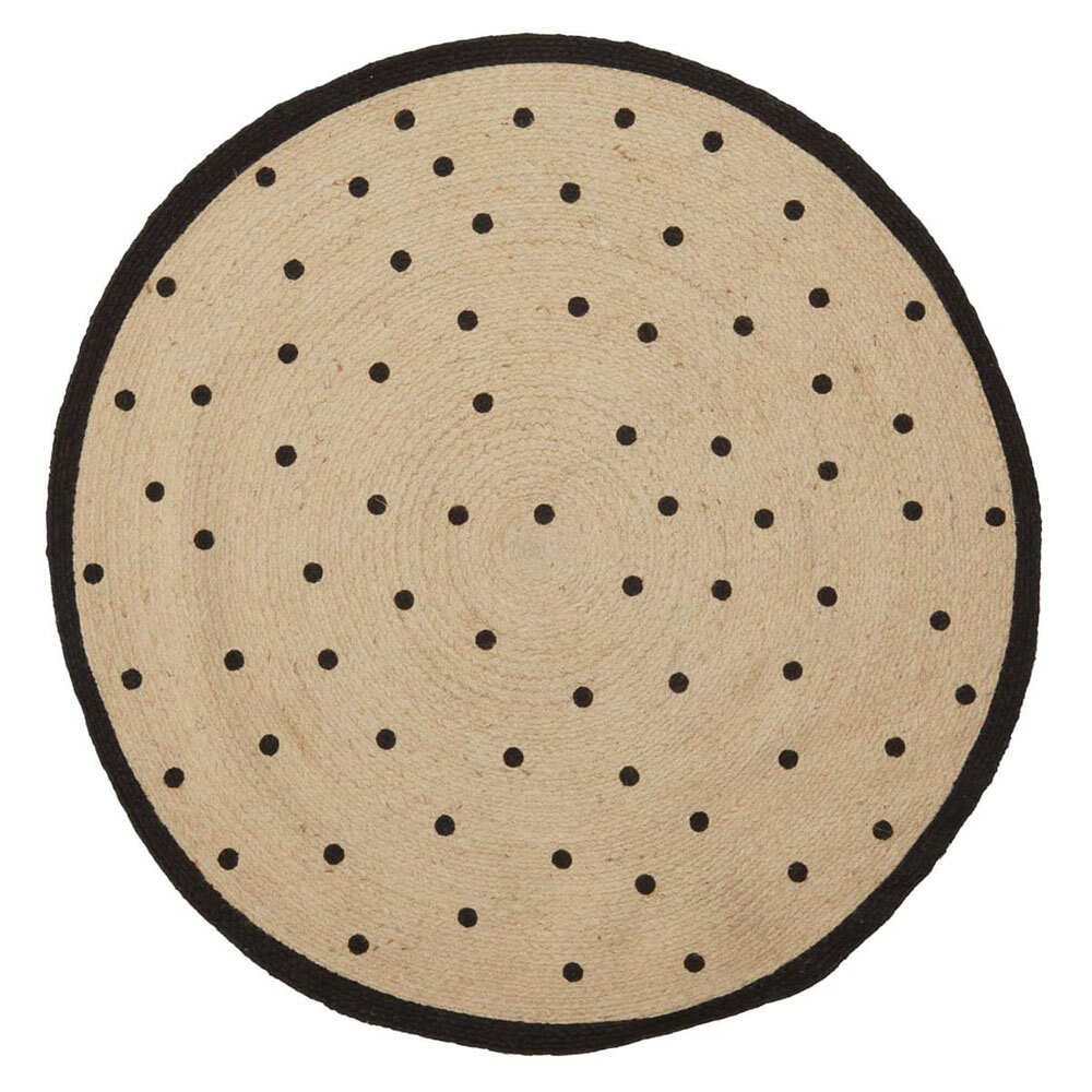 Round Spotty Rug