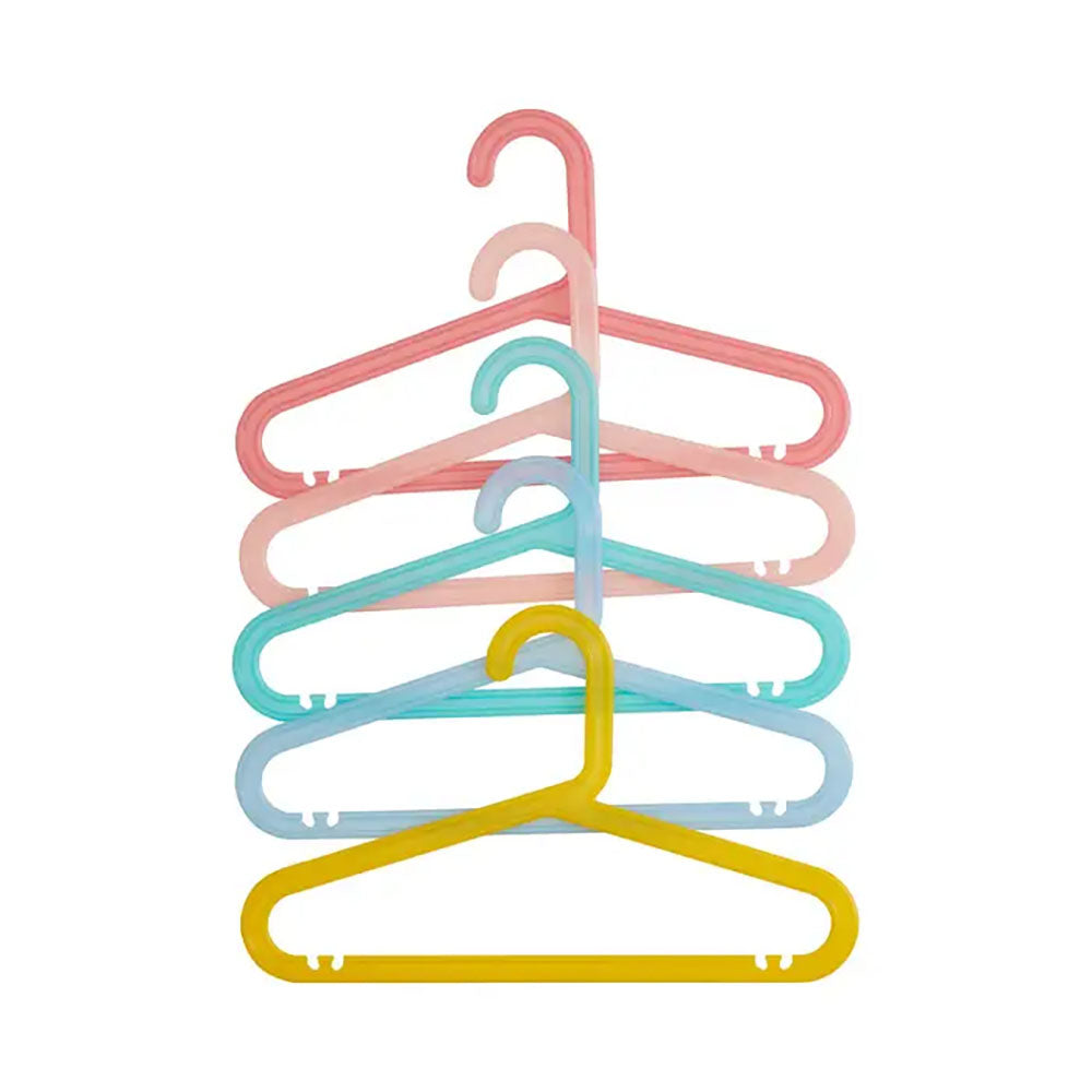 Small Plastic Hangers - Coloured