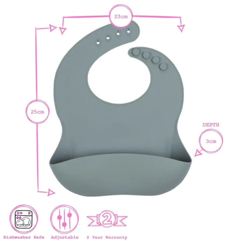 Silicone Baby Weaning Bib