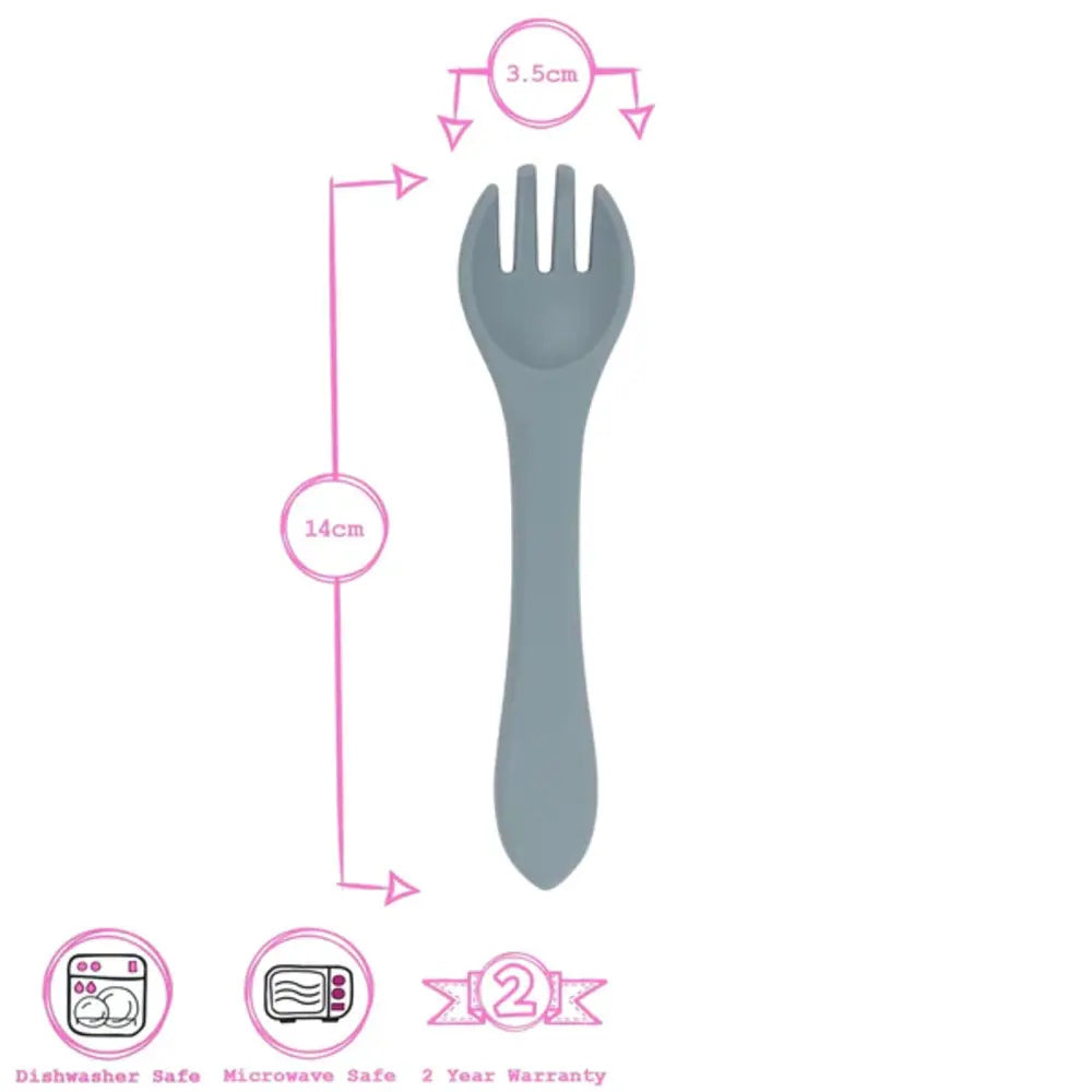 Silicone Baby Weaning Fork