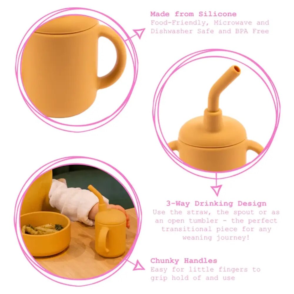 Silicone Baby Sippy Cup