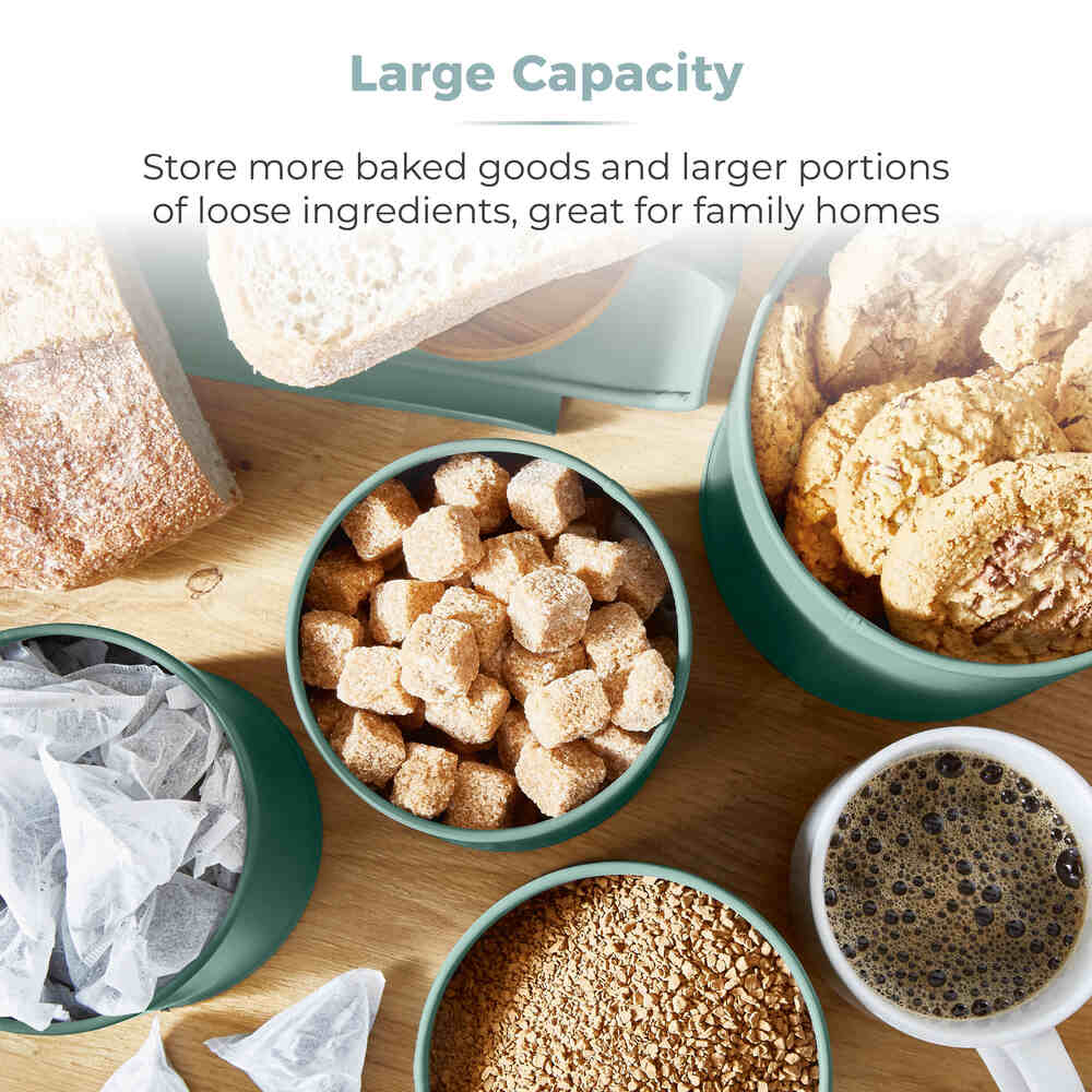 Tower Scandi 5 Piece Kitchen Storage Set - Sage