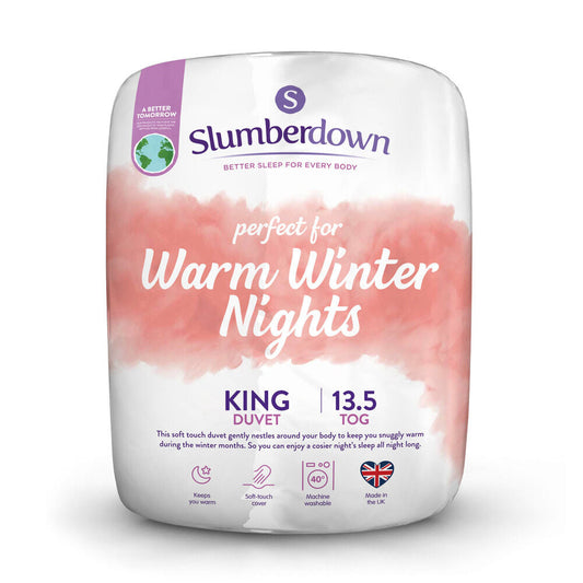 Slumberdown Warm Winter Nights Duvet 13.5 Tog - King