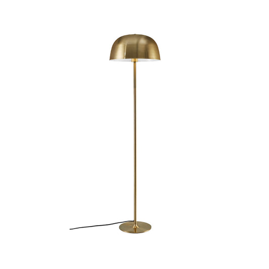 Mushroom Floor Lamp -  Brushed Brass