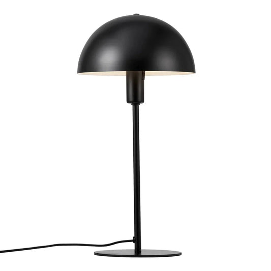 Mushroom Table Lamp - Black