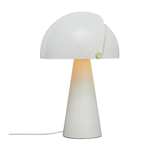 Mushroom Table Lamp - White