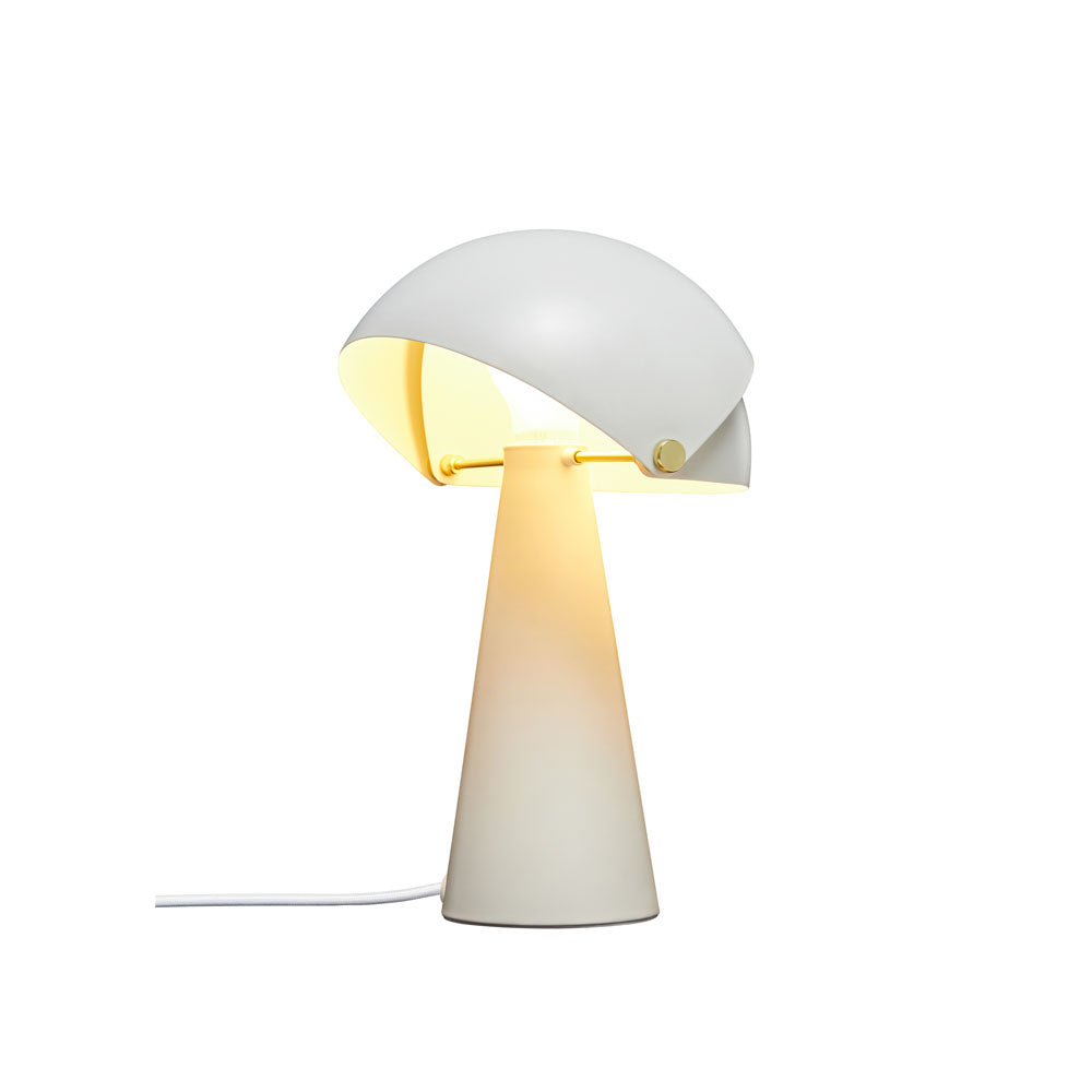 Mushroom Table Lamp - White