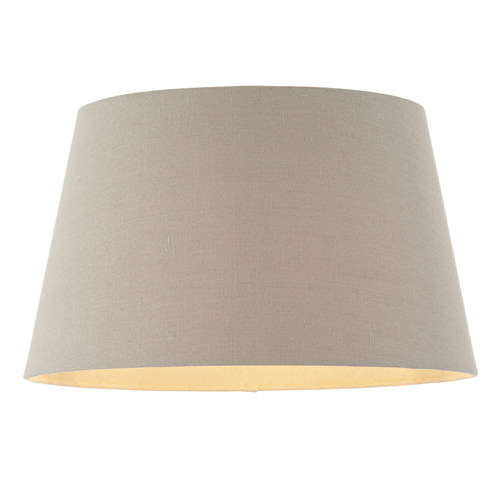 Cici Grey Linen Effect Tapered Shade 22cm