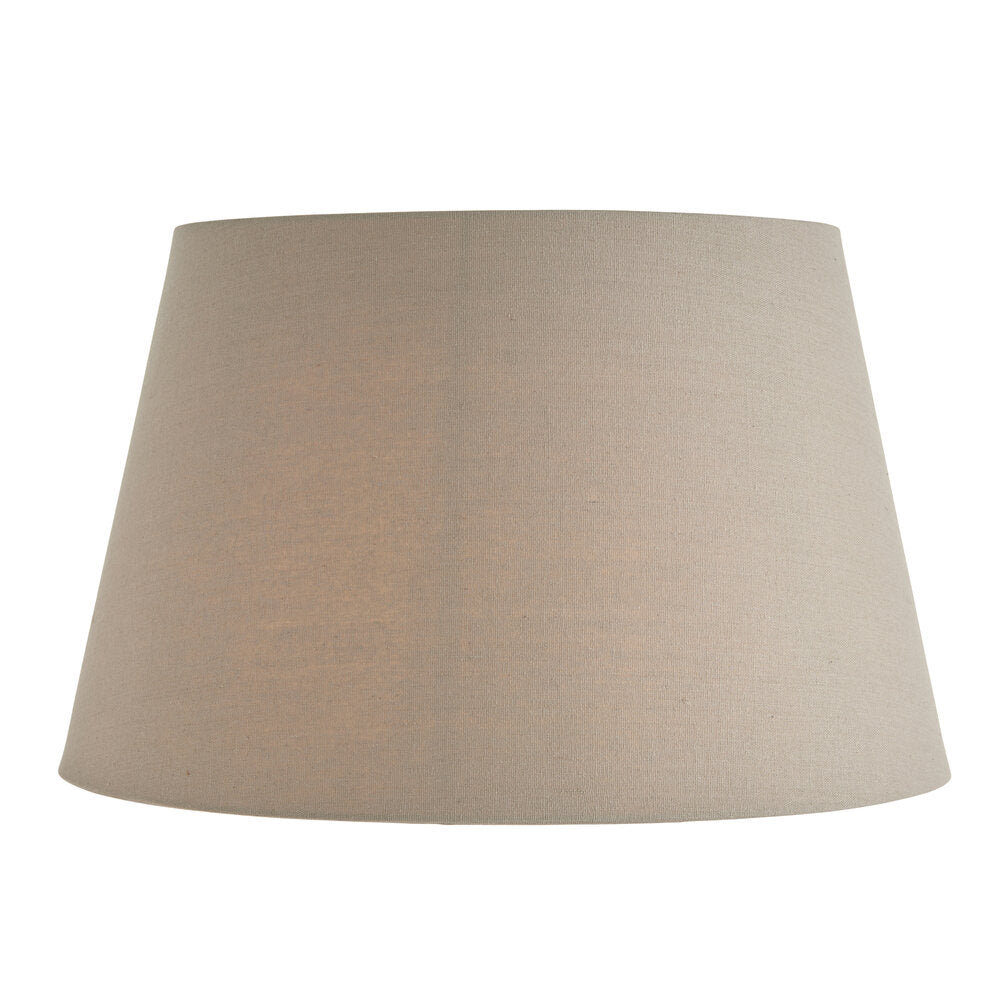 Cici Grey Linen Effect Tapered Lamp Shade 45cm