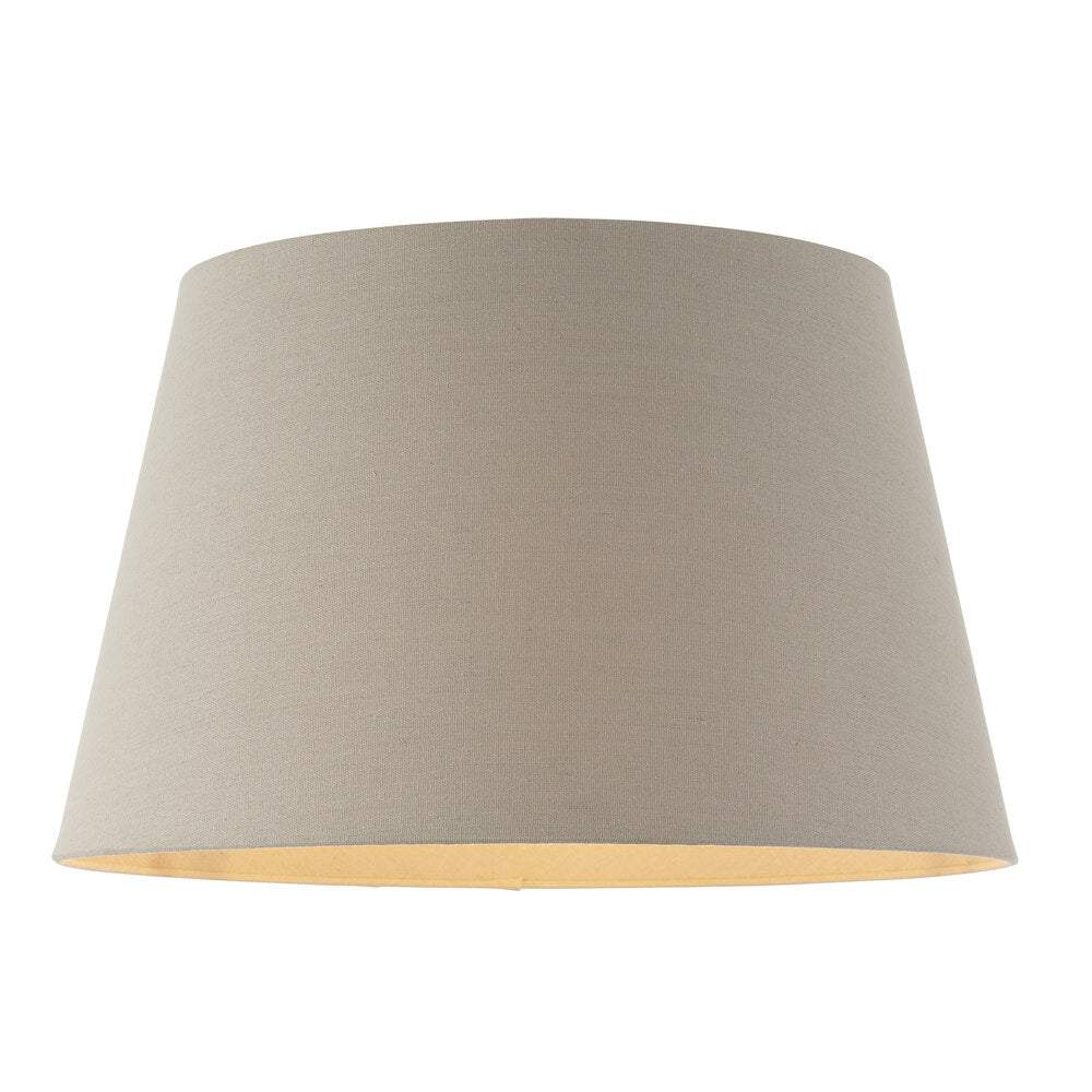 Cici Grey Linen Effect Tapered Lamp Shade 45cm
