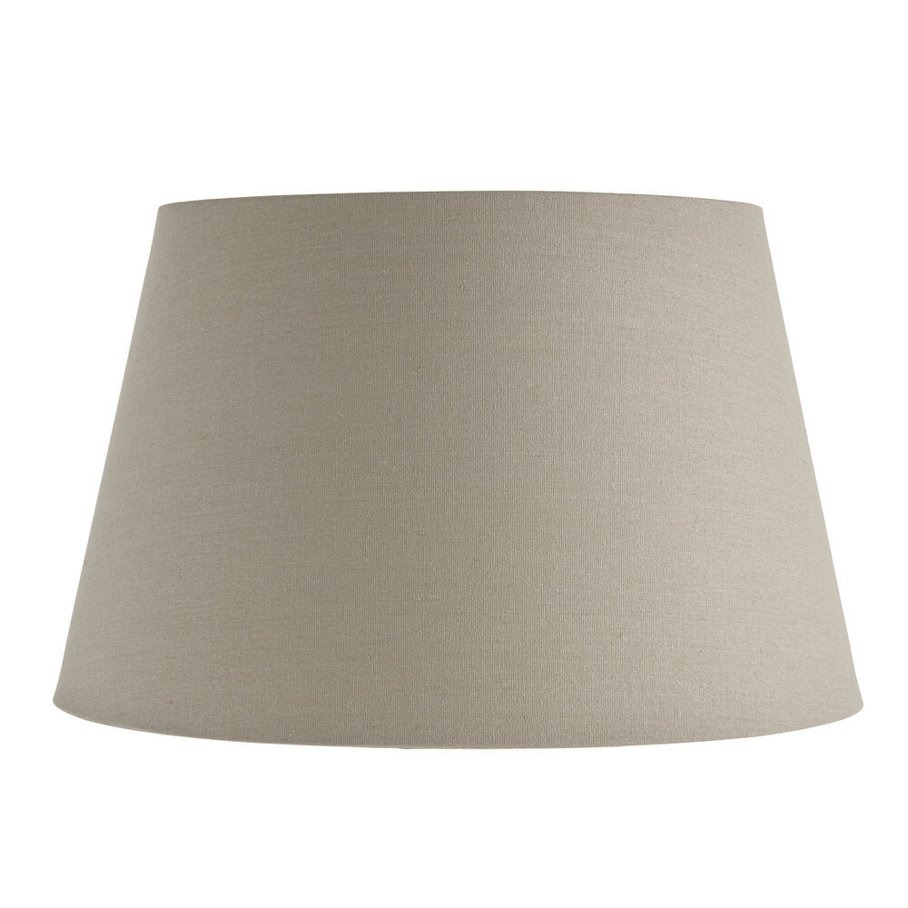 Cici Grey Linen Effect Tapered Lamp Shade 45cm