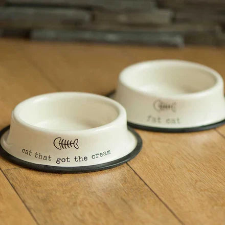 Cat Bowl - Cream