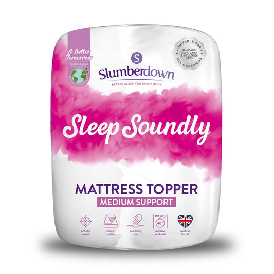 Slumberdown Sleep Soundly Rebound Mattress Topper - Medium Support