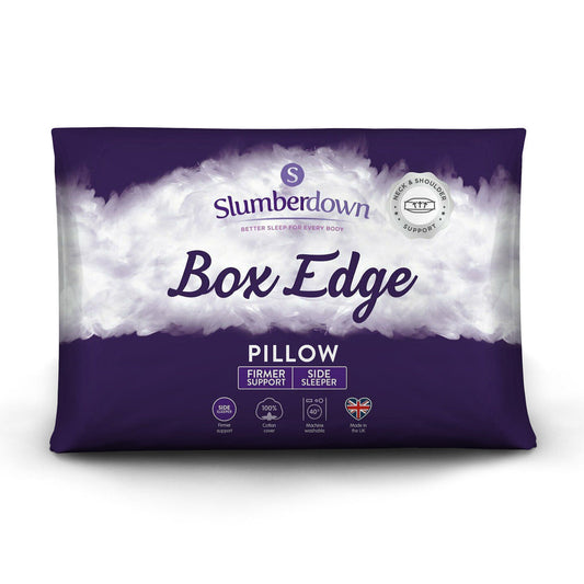 Slumberdown Box Edge Pillow Firm Support - 1 Pack