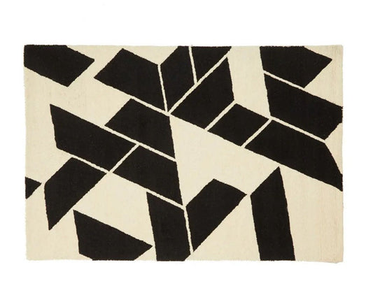 Pattern Rug - Black And White