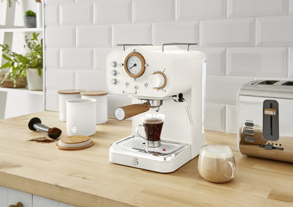 Swan Nordic Espresso Coffee Machine - 1.2L