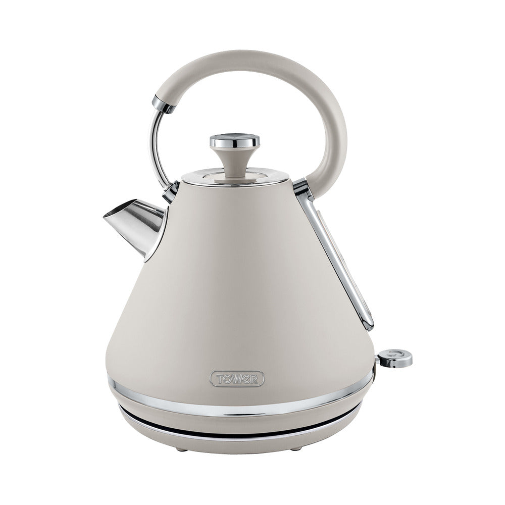 Tower Cavaletto Vintage Pyramid Kettle 1.7L - Latte