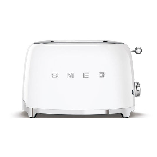 Smeg 2 Slice Toaster - Matte White