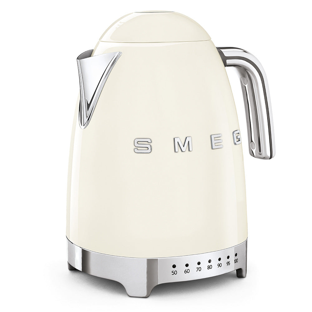 Smeg 1.7L Kettle with Temperature Controls - Cream