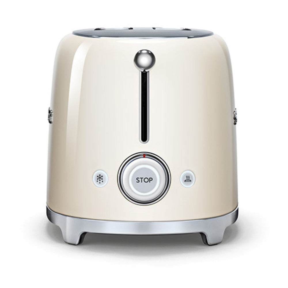 Smeg 2 Slice Toaster - Cream