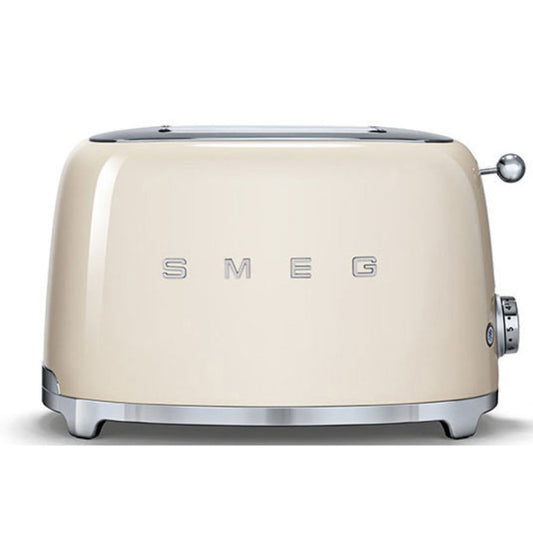 Smeg 2 Slice Toaster - Cream