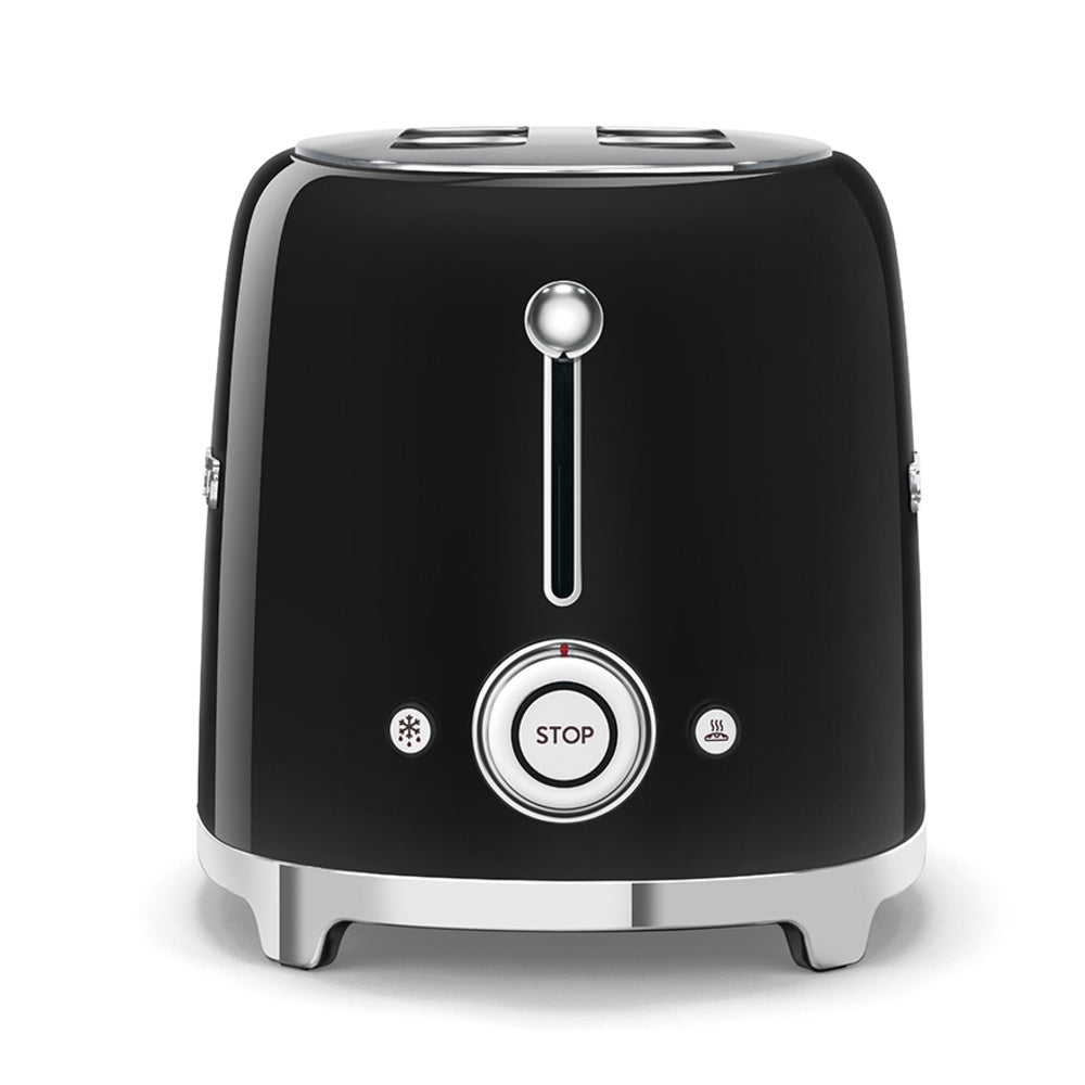 Smeg 2 Slice Toaster - Black