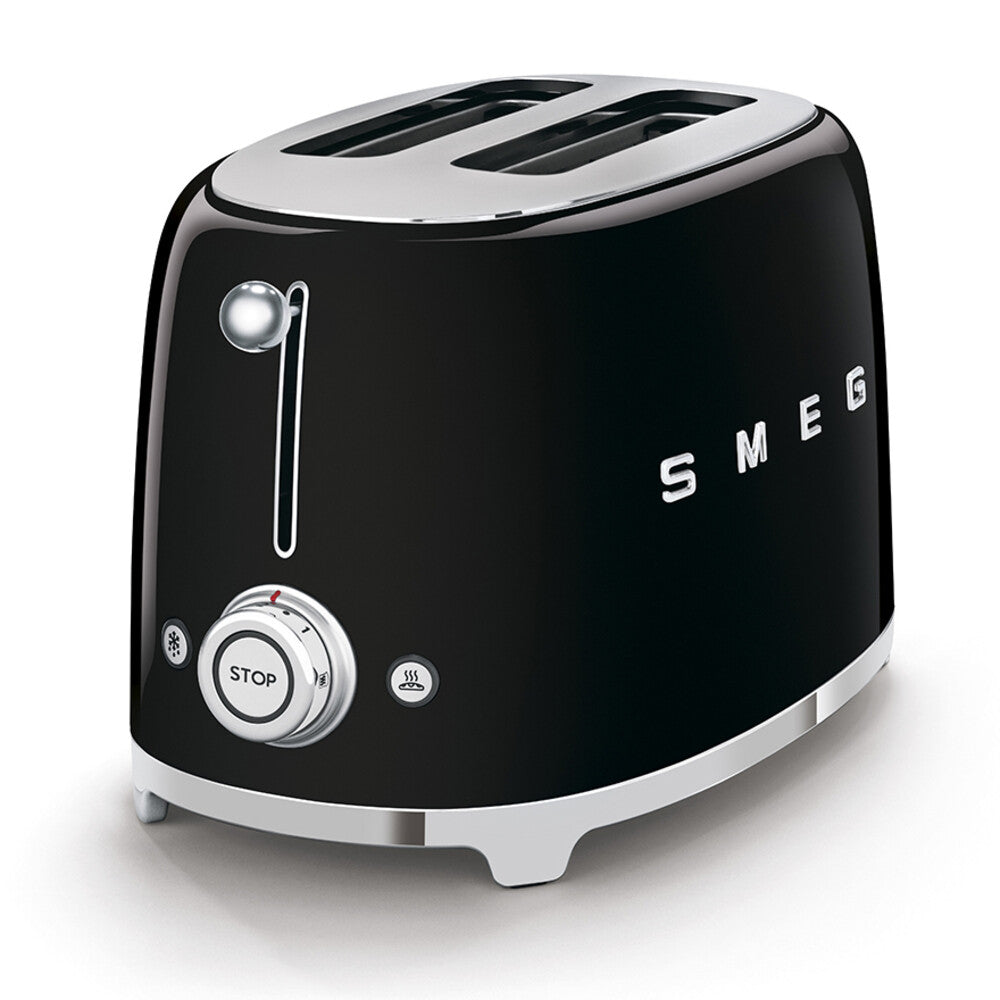 Smeg 2 Slice Toaster - Black