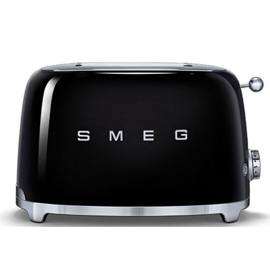 Smeg 2 Slice Toaster - Black