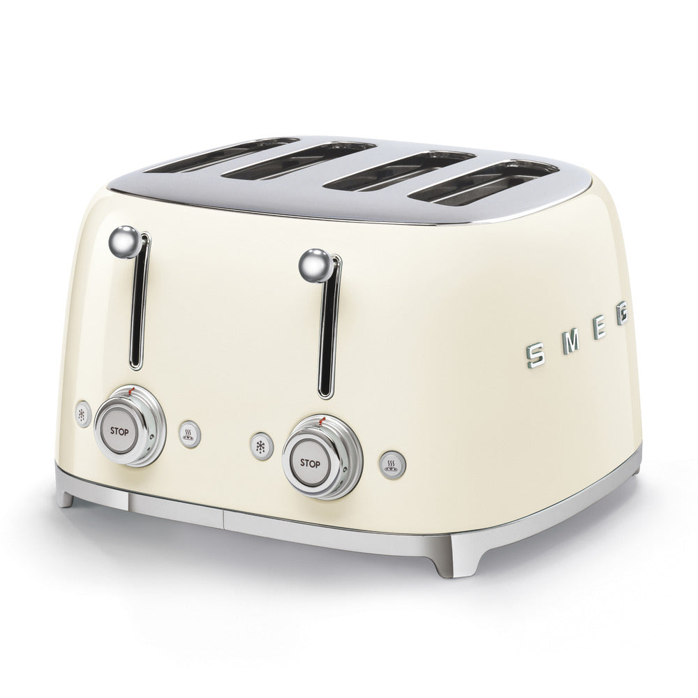 Smeg 4 Slice Toaster - Cream