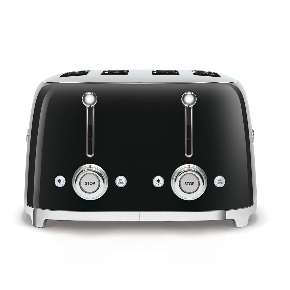 Smeg 4 Slice Toaster - Black